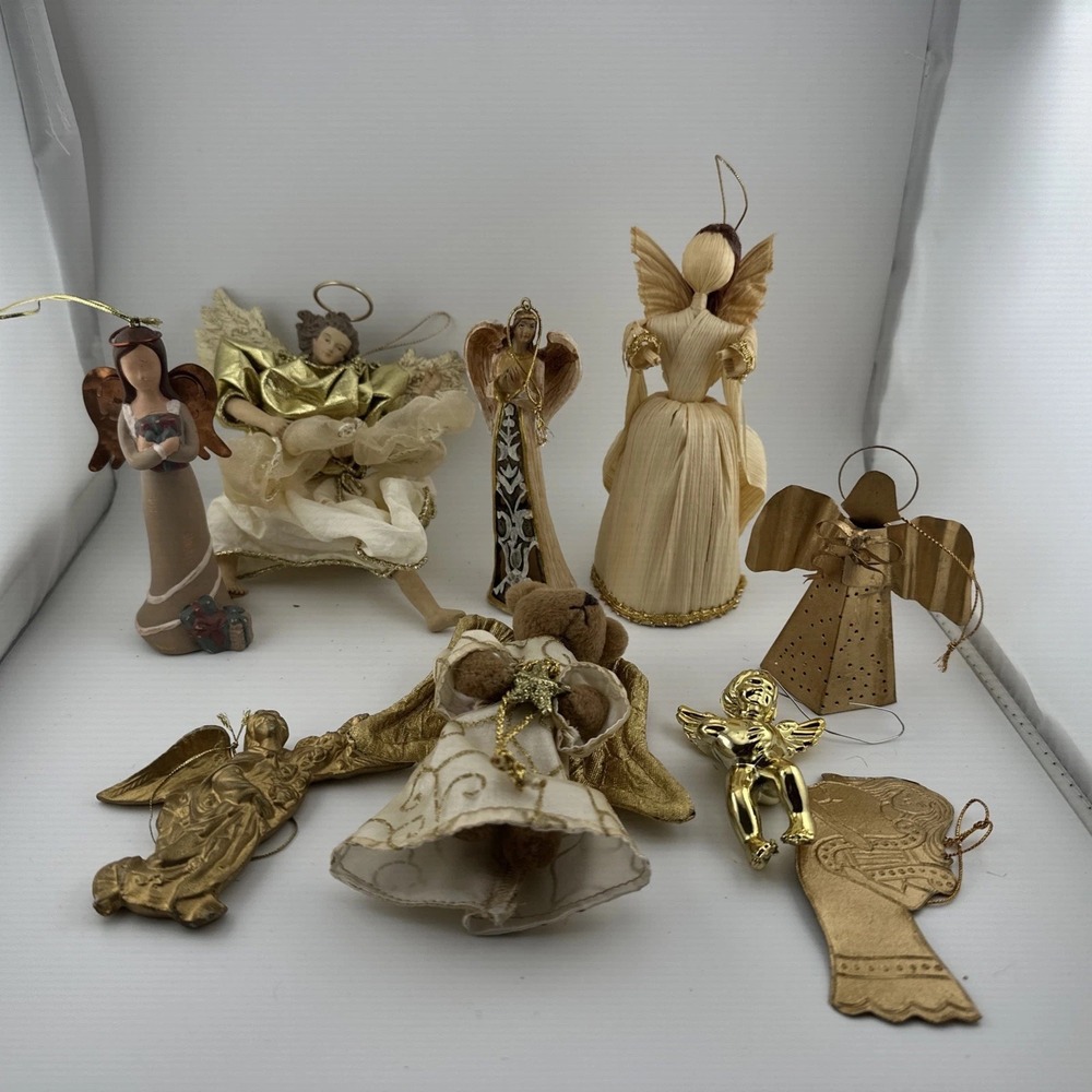 LOT 9 VINTAGE ANGELS